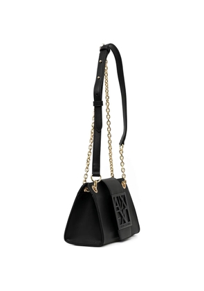 Armani Exchange logo-embellishment crossbody bag - Black