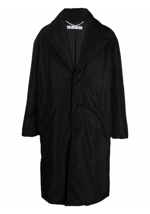 Off-White lightweight bellow-the-knee coat - Black