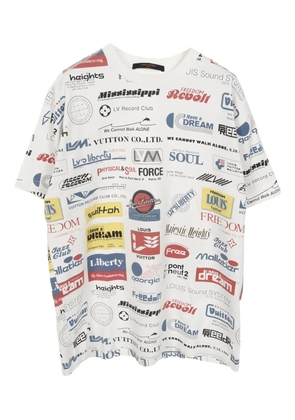 Louis Vuitton Pre-Owned 2000s crew-neck T-shirt - White