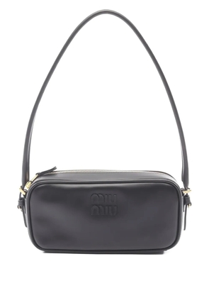 Miu Miu Pre-Owned 2020s Pouch leather shoulder bag - Black