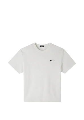 A.P.C. logo T-shirt - White