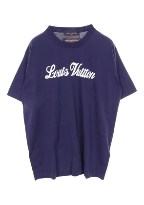 Louis Vuitton Pre-Owned graphic-print T-shirt - Blue