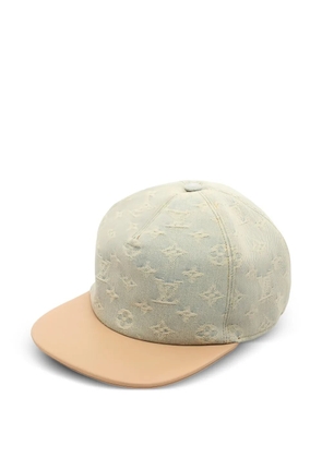 Louis Vuitton Pre-Owned 2021 monogram leather cap - Blue