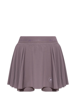 adidas by Stella McCartney pleated mini skorts - Purple