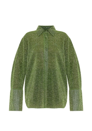 Oséree Lumiere buttoned shirt - Green