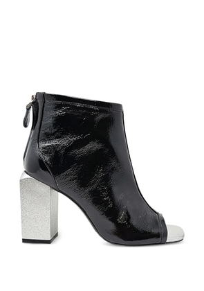 Madison.Maison Fatima open-toe ankle boots - Black