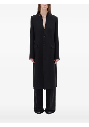 Ann Demeulemeester Calico coat - Black