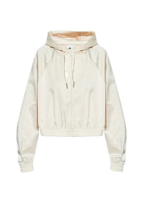 adidas zip-up hoodie - Neutrals