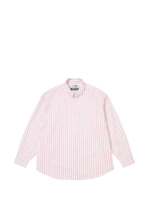 Supreme x MM6 Maison Margiela striped shirt - White