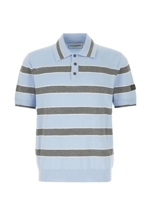 Iceberg Embroidered cotton polo shirt - Blue