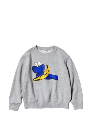 KAWS graphic sweatshirt - Grey