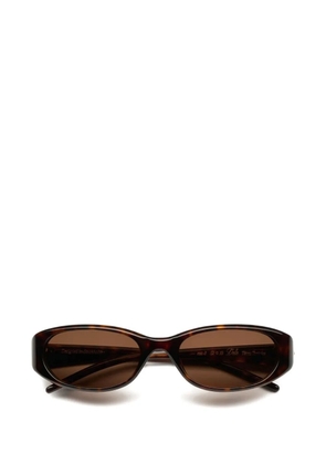 Chimi Dele oval-frame sunglasses - Brown