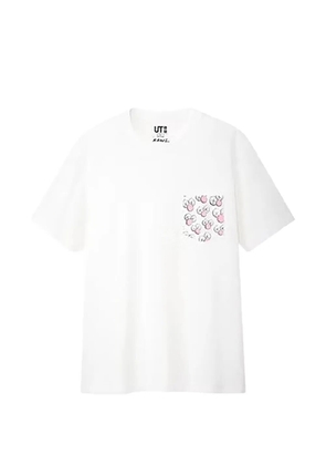 KAWS x Uniqlo BFF pocket T-shirt - White