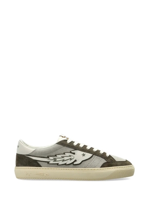 Enterprise Japan appliqué star sneakers - Grey
