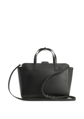 HIDESINS M Flap leather tote bag - Black