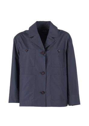 'S Max Mara button patch pocket jacket - Blue