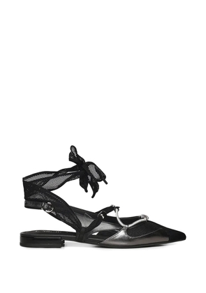 PINKO ankle-tie pumps - Black