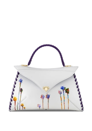 Tyler Ellis x Matt Rogers large LJ tote bag - White