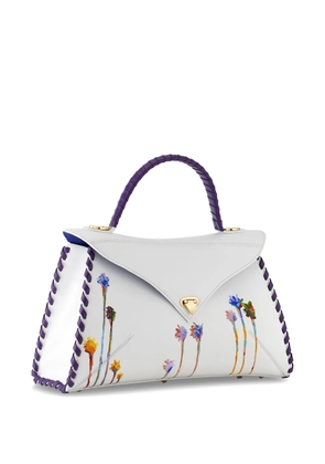 Tyler Ellis x Matt Rogers large LJ tote bag - White