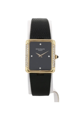 Patek Philippe 1984 rectangular case 25mm watch - Black