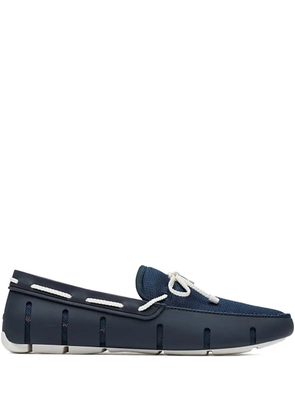 Swims lace-up boat shoes - Blue