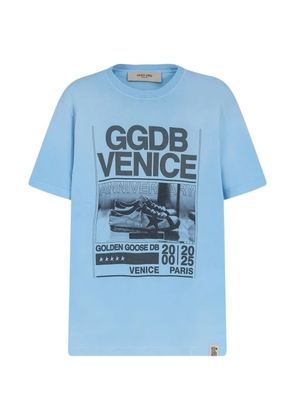 Golden Goose printed T-shirt - Blue