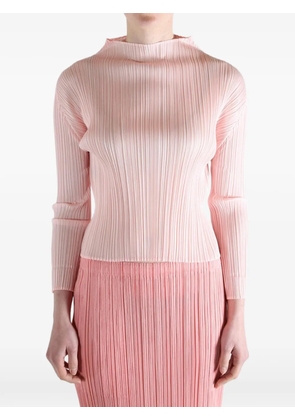 Pleats Please Issey Miyake pleated top - Pink