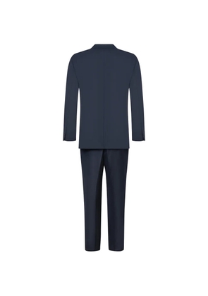 FRANZESE COLLECTION Rolls-Royce single-breasted buttoned suit - Blue