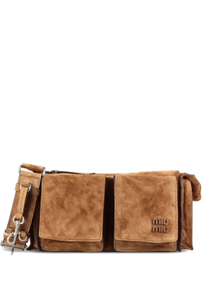 Miu Miu Utilitaire shoulder bag - Brown