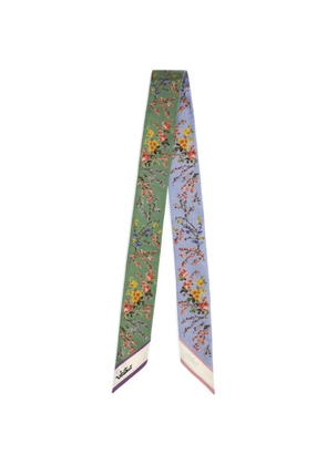Valentino Garavani floral-print silk scarf - Green