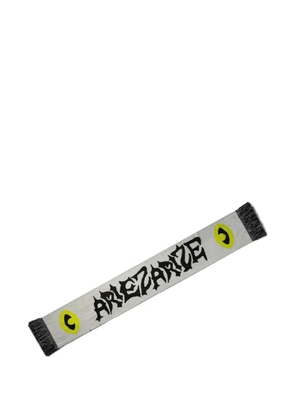 Aries Metal Ariez Arize fringed scarf - Grey