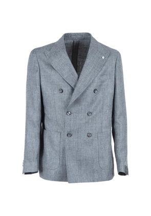 BRANDO double-breasted jacket - Blue