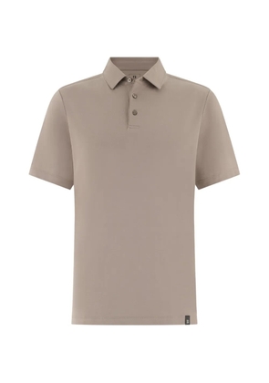 Boggi Milano front-button polo shirt - Neutrals