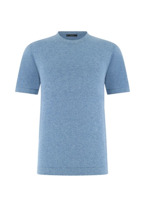 Boggi Milano crew-neck T-shirt - Blue