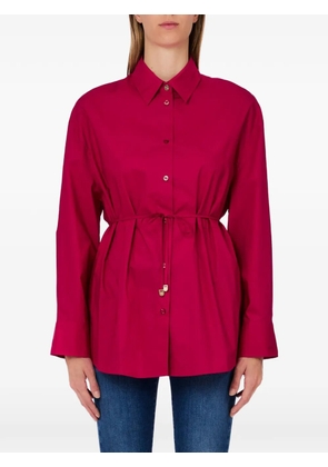 LIU JO drawstring shirt - Red