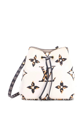 Louis Vuitton Pre-Owned NeoNoe Handbag Limited Edition Jungle Monogram Giant bucket bag - Neutrals