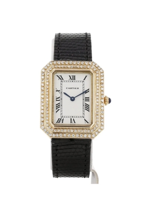 Cartier 1970s Cristallor 35mm watch - White