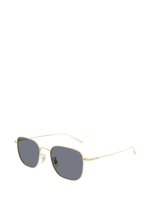 Montblanc square-frame sunglasses - Gold