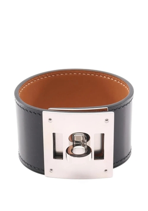 Hermès Pre-Owned 2020 Kelly Dog leathewr bracelet - Black