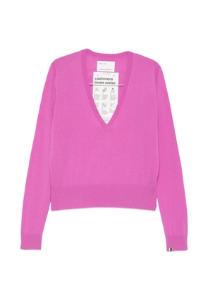 extreme cashmere Collin V-neck sweater - Pink