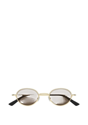 Alexander McQueen Eyewear round-frame sunglasses - Gold