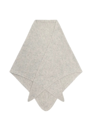 Emerson Renaldi knitted triangle scarf - Grey