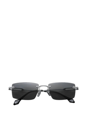 Dyrka rhinestone square sunglasses - Silver