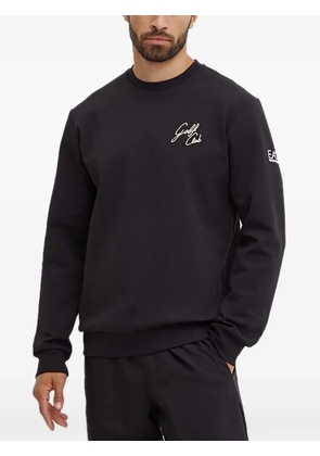 Ea7 Emporio Armani crew-neck sweatshirt - Black