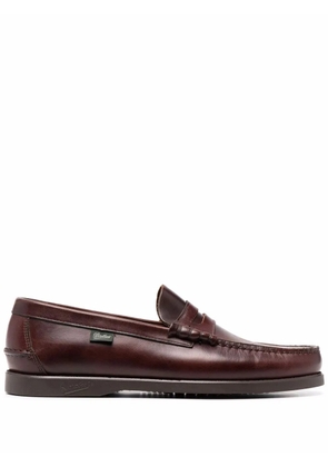 Paraboot America leather loafers - Brown