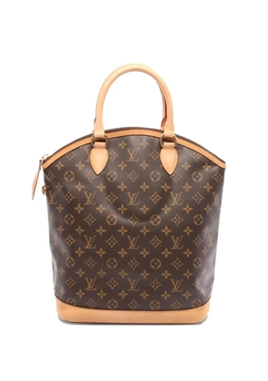 Louis Vuitton Pre-Owned 2001 Lockit Vertical Monogram bucket bag - Brown