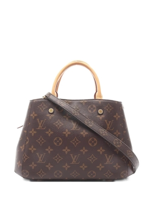 Louis Vuitton Pre-Owned 2016 BB Montaigne Monogram tote bag - Brown