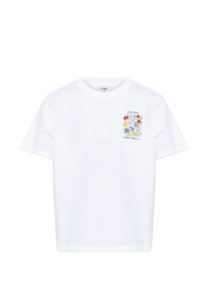 Casablanca graphic-print T-shirt - White