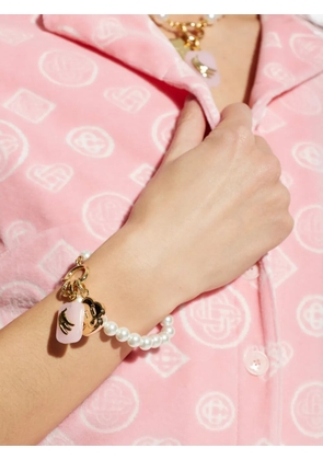 Casablanca icon pearl bracelet - Gold