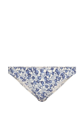 ISABEL MARANT Saly floral bikini bottom - Blue